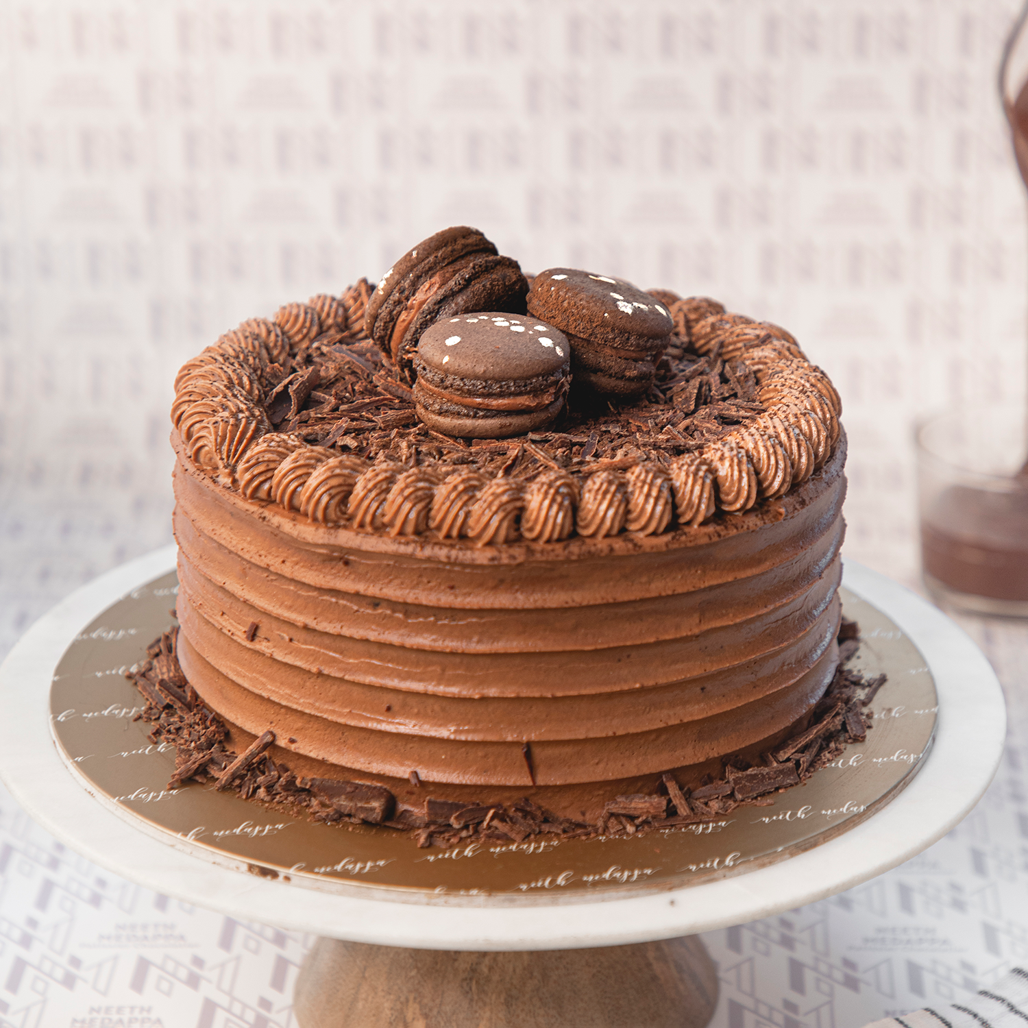 NM's Signature 16 Layers Chocolate Caramel Cake – Chef Neeth Medappa  Official Website