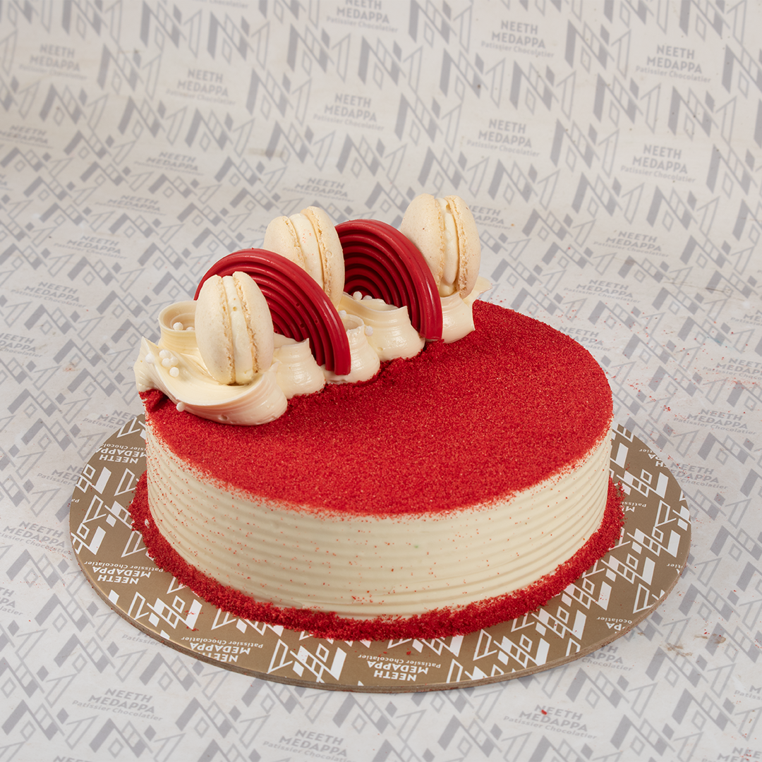 Round shape Red velvet cake - 1kg - send General Cakes to India, Hyderabad  | Us2guntur