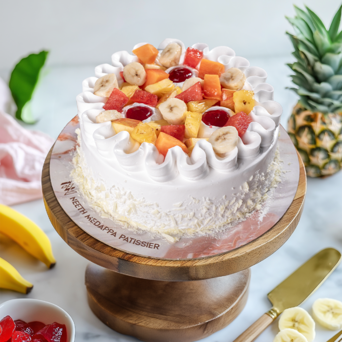 Fresh Fruits Cake